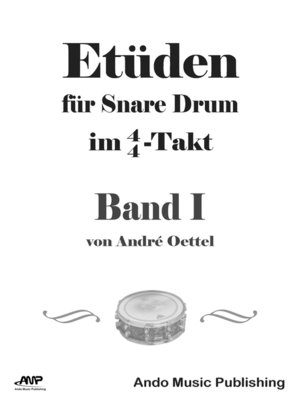 cover image of Etüden für Snare Drum im 4/4-Takt--Band 1